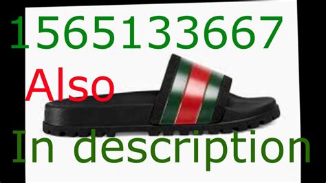 gucci gucci flip flop code|Gucci Flip Flops id code.